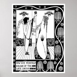 Poster/Print: Beardsley - The Liebe Drink Poster