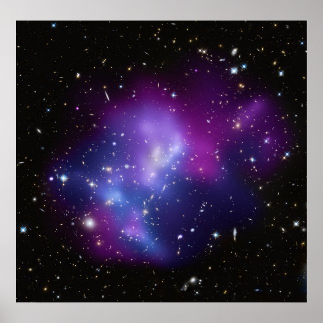 Poster/Print: Galaxy Cluster Poster (Vorne)