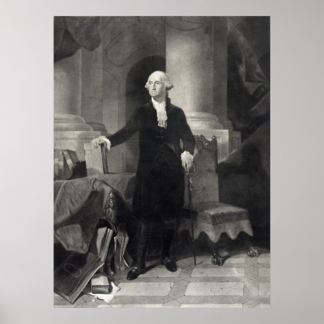 Poster/Print "George Washington Portrait" Poster (Vorne)