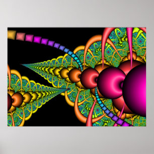 Poster/Print: Kosmisches Spiel: Glasperlenspiel Poster