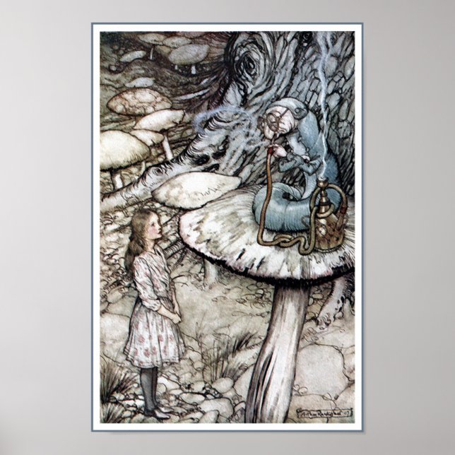 Poster/Print: Ratschläge von einer Raupe Poster (Vorne)