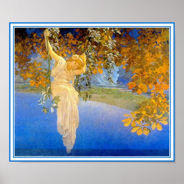 Poster/Print: Reversionen - von Maxfield Parrish Poster (Vorne)