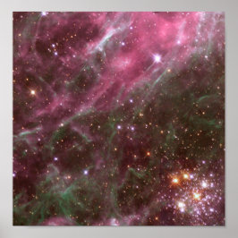 Poster/Print: Sterne in Nebula Poster