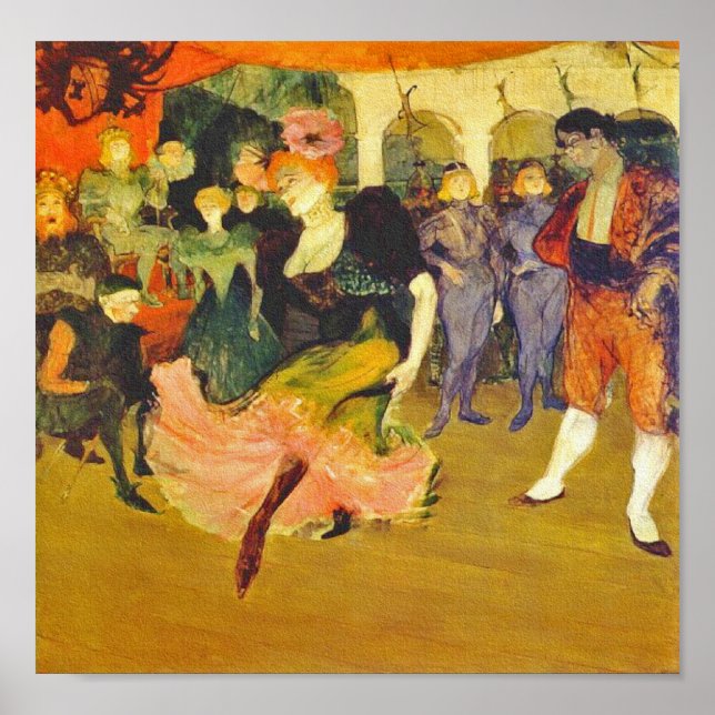 Poster/Print: Tanzen des Bolero Poster (Vorne)
