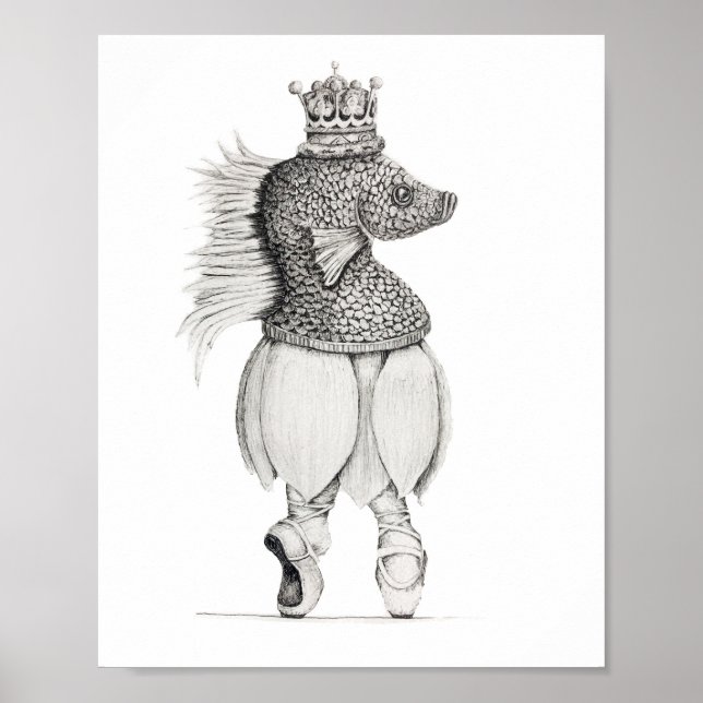 Poster "Prinzessin Fisherina"  (Vorne)