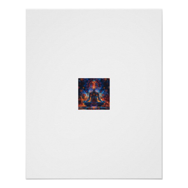Poster Psychedelischer Vortex Mind Explosion (Vorderseite)