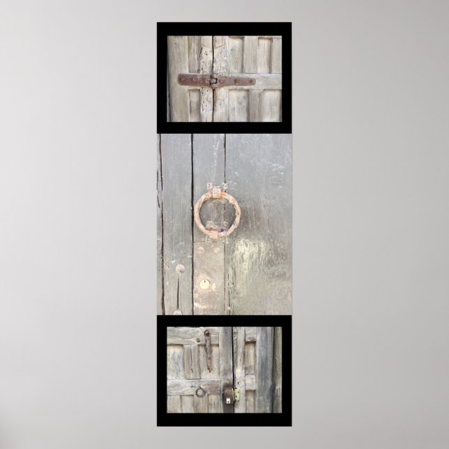 Poster: Puertas y cierres Poster (Vorne)