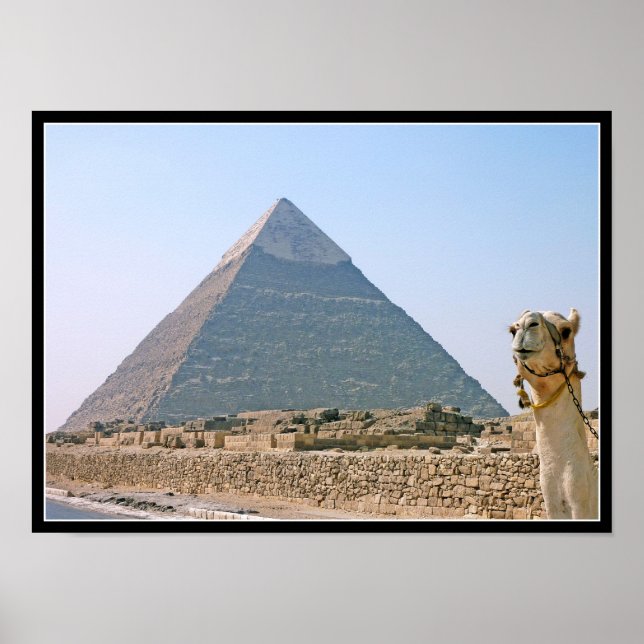 Poster: Pyramide von Ghafre Poster (Vorne)