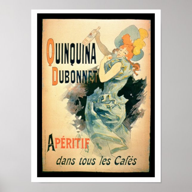Poster "Quinquina" von Dubonnet (Farbe) (Vorne)