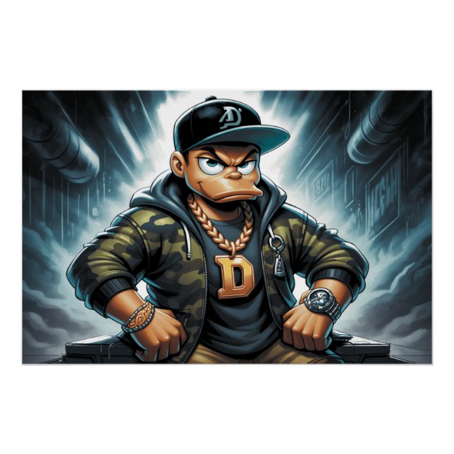Poster Rap Ente 2 (Vorderseite)