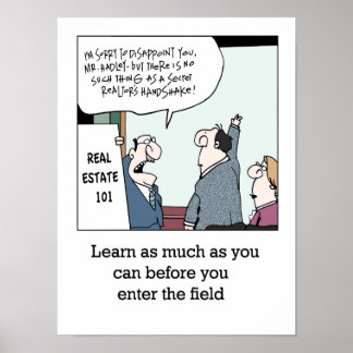 Poster "Real Anwesen Basics"