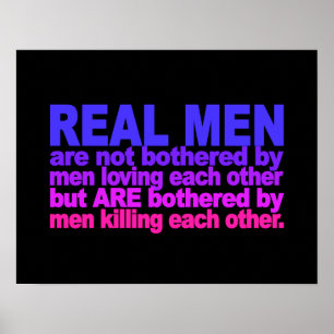 Poster Real Men