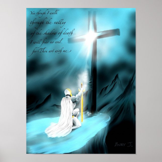 Poster: Ritter der Gerechtigkeit: Tal des Todes Poster (Vorne)