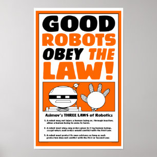 Poster "ROBOT LAW" Herbstsee