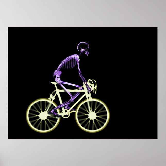 POSTER - RÖHRSKELETON BIKING ORIGINAL (Vorne)