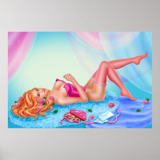 Poster "Rose" (Vorne)