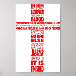 Poster Rotes Kreuz