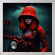 Poster Rouge und Rock'n'Roll