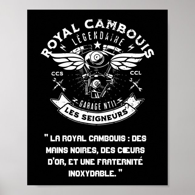 Poster, ROYAL CAMBOUIS Poster (Vorne)