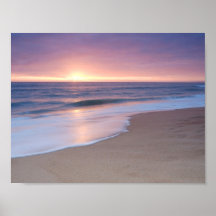 Poster: Ruhige Strandwellen
