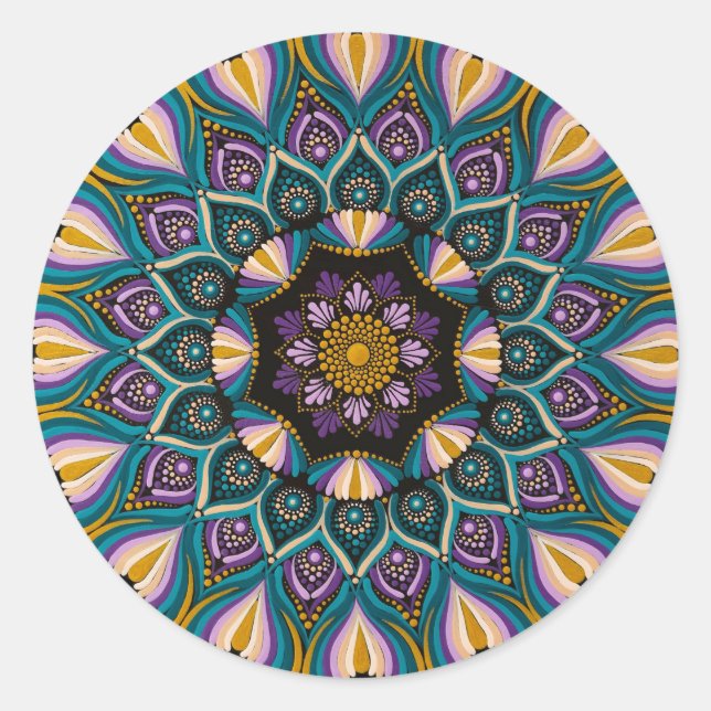 Poster Runder Aufkleber (Vorderseite)