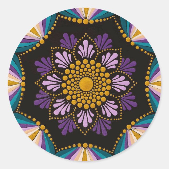 Poster Runder Aufkleber (Vorderseite)