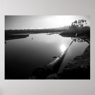 Poster - Santa Barbara Wharf