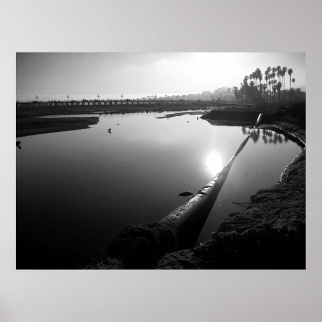 Poster - Santa Barbara Wharf (Vorne)