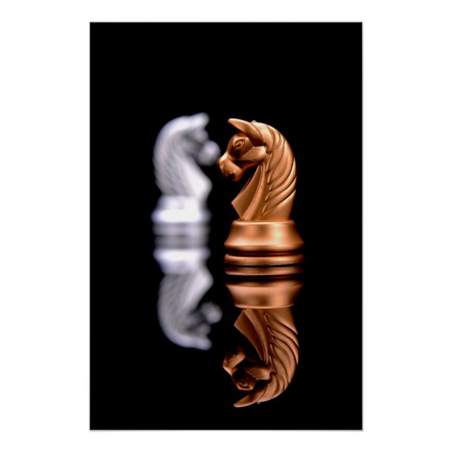 Poster Schach (Vorderseite)