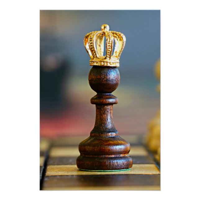 Poster Schach (Vorderseite)