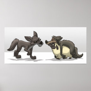 Poster "Schafe in Wolfs Kleidung"