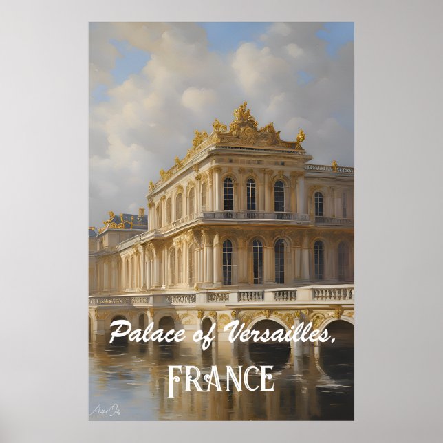 Poster | Schloss Versailles | Frankreich (Vorne)