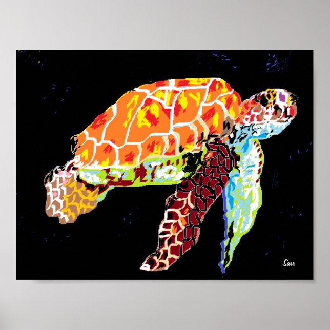 Poster: Sea Turtle Poster (Vorne)