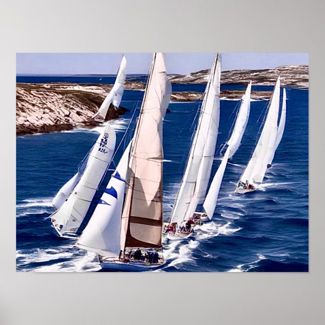 Poster Segeln   (Vorne)