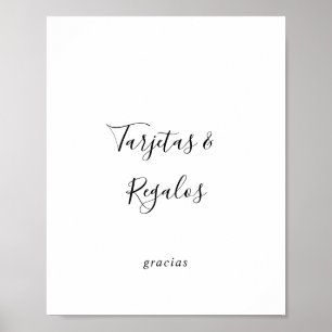 Póster Sencillo de Tarjetas y Regalos Poster