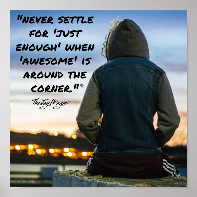 Poster "Settle" (Vorne)