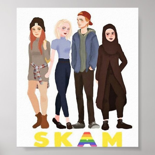 Poster SKAM (Vorne)