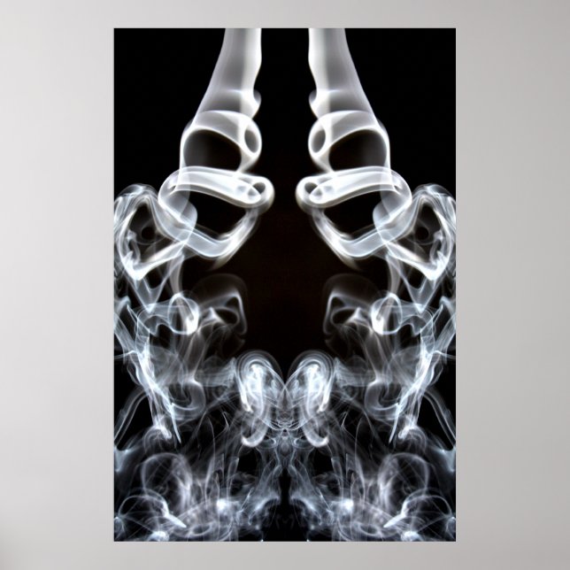 Poster "Smokey Waves" (Vorne)