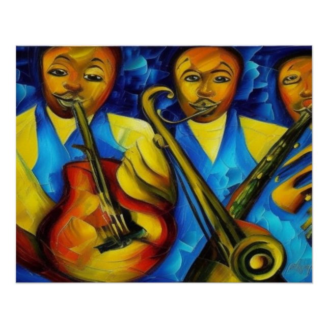 Poster "So Jazzy" (Vorderseite)