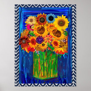 POSTER-SONNENBLUMEN POSTER