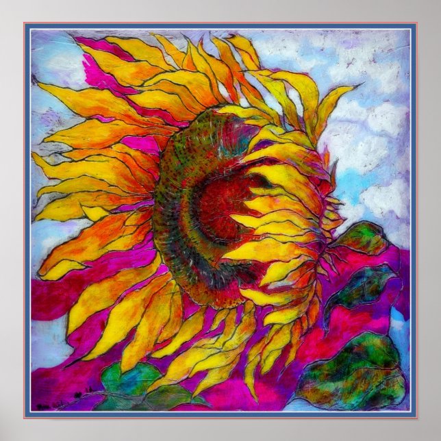 POSTER: Sonnenblumenschiff Poster (Vorne)