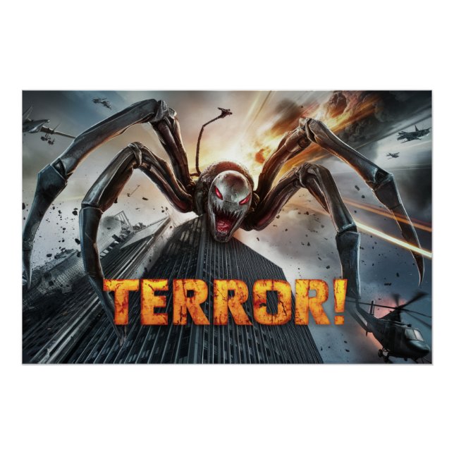 Poster Spider Terror 03 (Vorderseite)