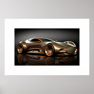 Poster-Sportwagen Poster