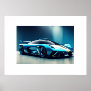 Poster-Sportwagen Poster