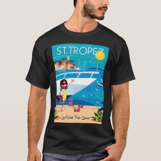 Poster St Tropez T-Shirt