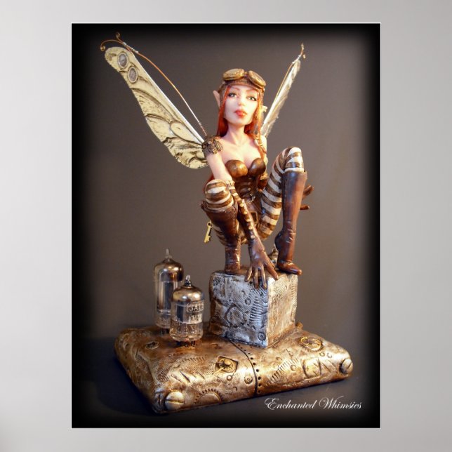 Poster "Steampunk Fairy" (Vorne)