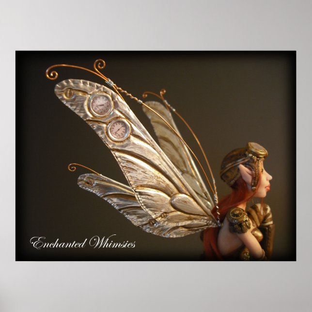 Poster "Steampunk Fairy" (Vorne)