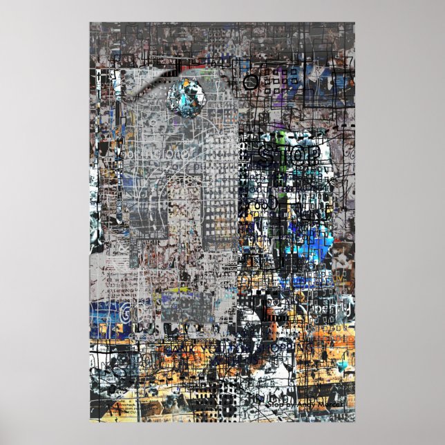 Poster "Stopp" (Vorne)