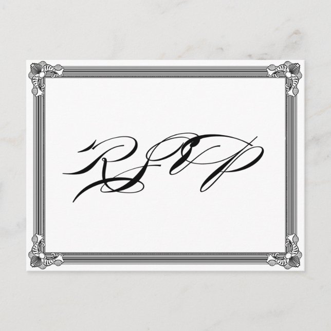 Poster Style Red & Black DIY UAWG Postcard Einladungspostkarte (Vorderseite)