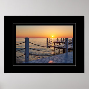 Poster Sunset Scene